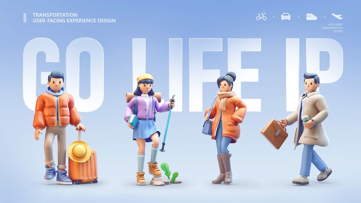 3D UX Concept — Graphic Design by TML Agency