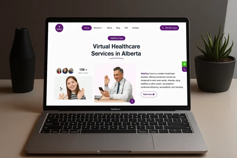 Virtual Healthcare - Branding & Web project by TML Agency